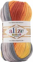 Alize Bahar Batik 5508 Pakket 5 Bollen 500 Gram