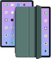 iPad 2021 / 2020 / 2019 hoes - iPad 10.2 inch hoes -  Smart Case - Donkergroen