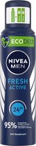 NIVEA MEN Ecodeo Fresh Active Deodorant - voordeelverpakking - 6 x 125ml