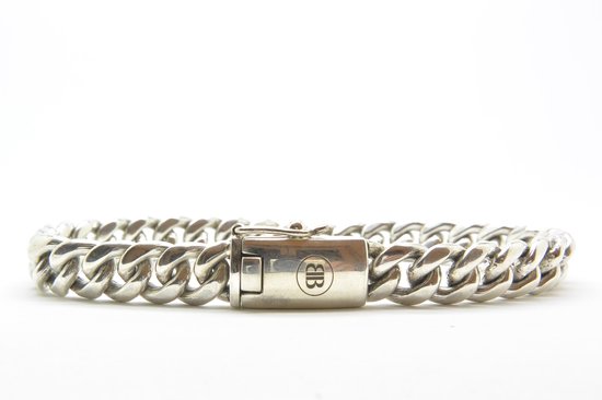 Bracelet en argent - Bracelet câble - GAP 925 - Sterling 925 - Argent - 8  mm - 18 cm | bol