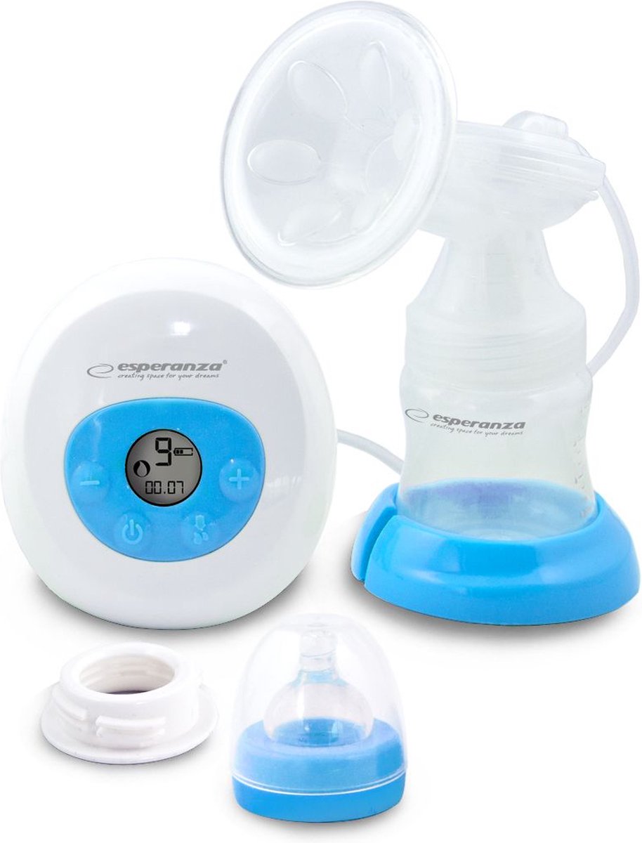 Goedkoopste Esperanza ECM001B Borstkolf - Elektrisch - 150 ml - Inclusief Babyfles en Speen