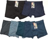 Bamboe heren boxershorts - 4-Pack - Maat 6XL