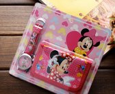 Minnie mouse horloge+portemonnee