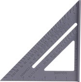 Triangle de mesure en aluminium - 15 cm - outil de mesure
