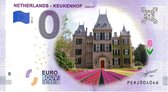 0 Euro biljet 2019 - Keukenhof Castle KLEUR