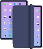 iPad 2021 / 2020 / 2019 hoes - iPad 10.2 inch hoes -  Smart Case - Donkerblauw