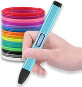 3D pen starterspakket – Tekendoos voor kinderen – 3D pen vullingen – 60 meter vullingen – 10 stencils