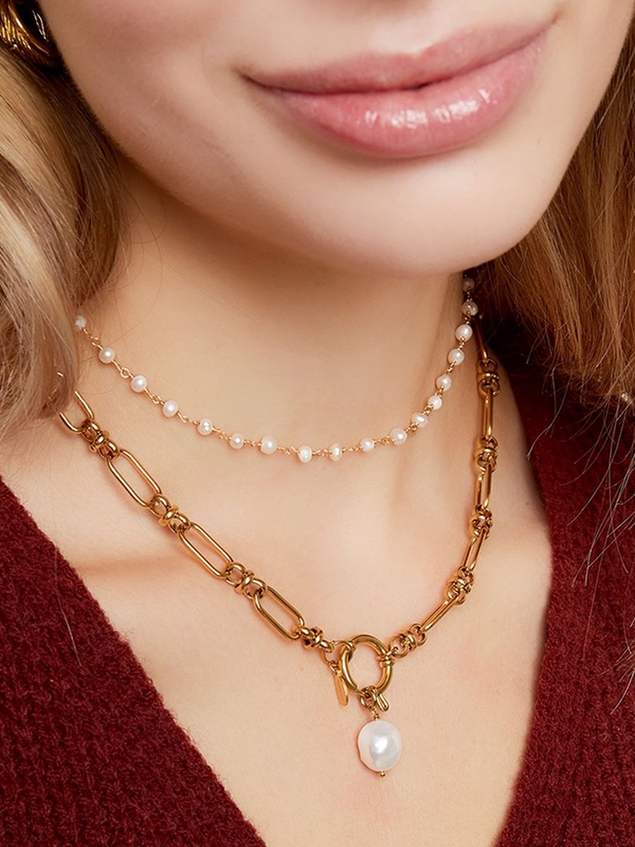 Amberta Allure Dames 9 K Geel Goud Hanger: 9 K Goud Drijvend Heart Hanger met Kubieke Zirkonia