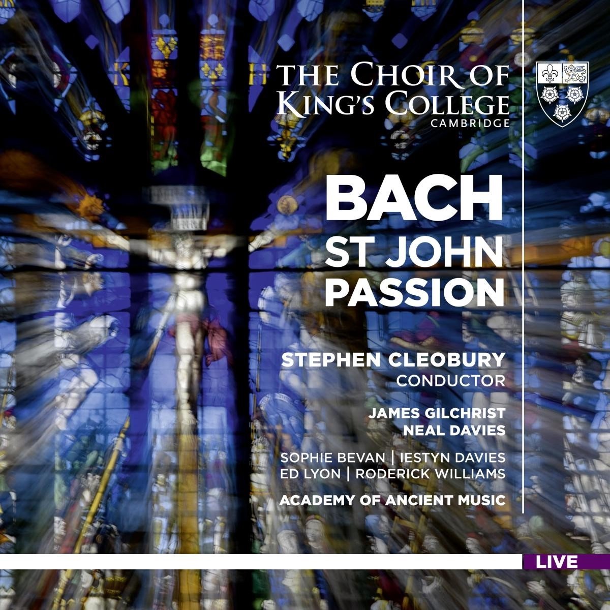 Academy Of Ancient Music, Stephen Cleobury - J.S. Bach: St John Passion (SACD)