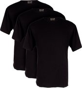 Paulo Vici Basics T-shirt heren - 3-pack - Zwart - Ronde hals