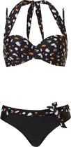 Pastunette Beach - Spots - Bikiniset - Zwart - Maat 48