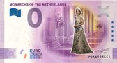 0 Euro biljet 2020 - Vorsten van Nederland - Koningin Máxima KLEUR