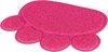 Trixie Kattenbakmat / Schoonloopmat pootafdruk roze 40 x 30 cm
