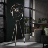 Crea Vloerlamp woonkamer/slaapkamer  Dome  Ø60 / Oud zilver - Industrieel Design vloerlampen - Stalamp - Staande lamp