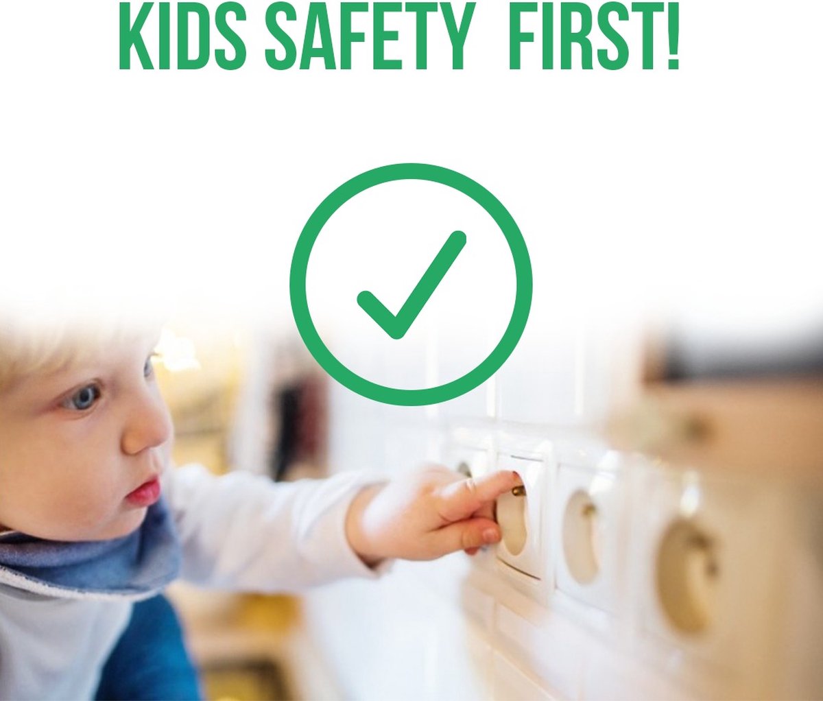 Stopcontact beveiliging zwart - 12 stuks - Kinderbeveiliging - Stopcontactbeveiliging - Stopcontact beschermer - Zelfklevende - Stopcontactbeveiliger - Stopcontact beveiliging - Elektriciteit beveiliging - Babybeveiliging - Kind -Socket safety – foto 5