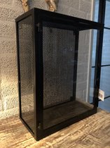 Wand vitrine met kerkelijke beelden, zie keuze menu.