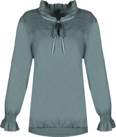Exxcellent Adella Blouse Vergrijsd Groen -48