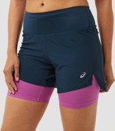 Asics Dames Hardloopbroekje 2 in 1 5.5 Inch - Maat S