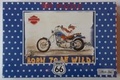 Route 66/ Easy Rider  Cartoon Puzzel 2 stuks