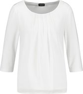 TAIFUN Dames Shirt met 3/4-mouwen en chiffon