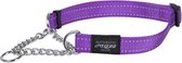 Rogz For Dogs Fanbelt Choker Paars 20 mmx34-56 cm