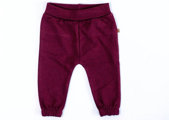 MXM Baby broek- Bordeaux- Katoen- Basic pants- Baby- Newborn- Prematuur-  Sweatpants-... | bol.com
