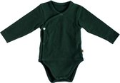 MXM Baby Omslag Romper - Groen - Ronde hals - Maat 92