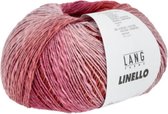Lang Yarns Linello 100 gram nr 65 Rood mix