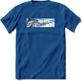 Vissen T-Shirt | Grappig Verjaardag Vis Hobby Cadeau Shirt | Dames - Heren - Unisex | Tshirt Hengelsport Kleding Kado - Donker Blauw - S