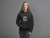 Busy Being A Dog Mama Hoodie, Funny Dog Themed Hoodies, Gift For Her, Cute Hooded Sweatshirt For Dog Mothers, Gift Hoodie For Dog Mom, D004-082B, XL, Zwart