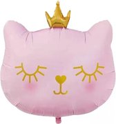 Cat Balloon - Party Balloon Cat - Verjaardagsfeestje Decoratie - Roze