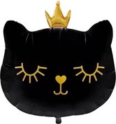 Cat Balloon - Party Balloon Cat - Verjaardagsfeestje Decoratie - Zwart