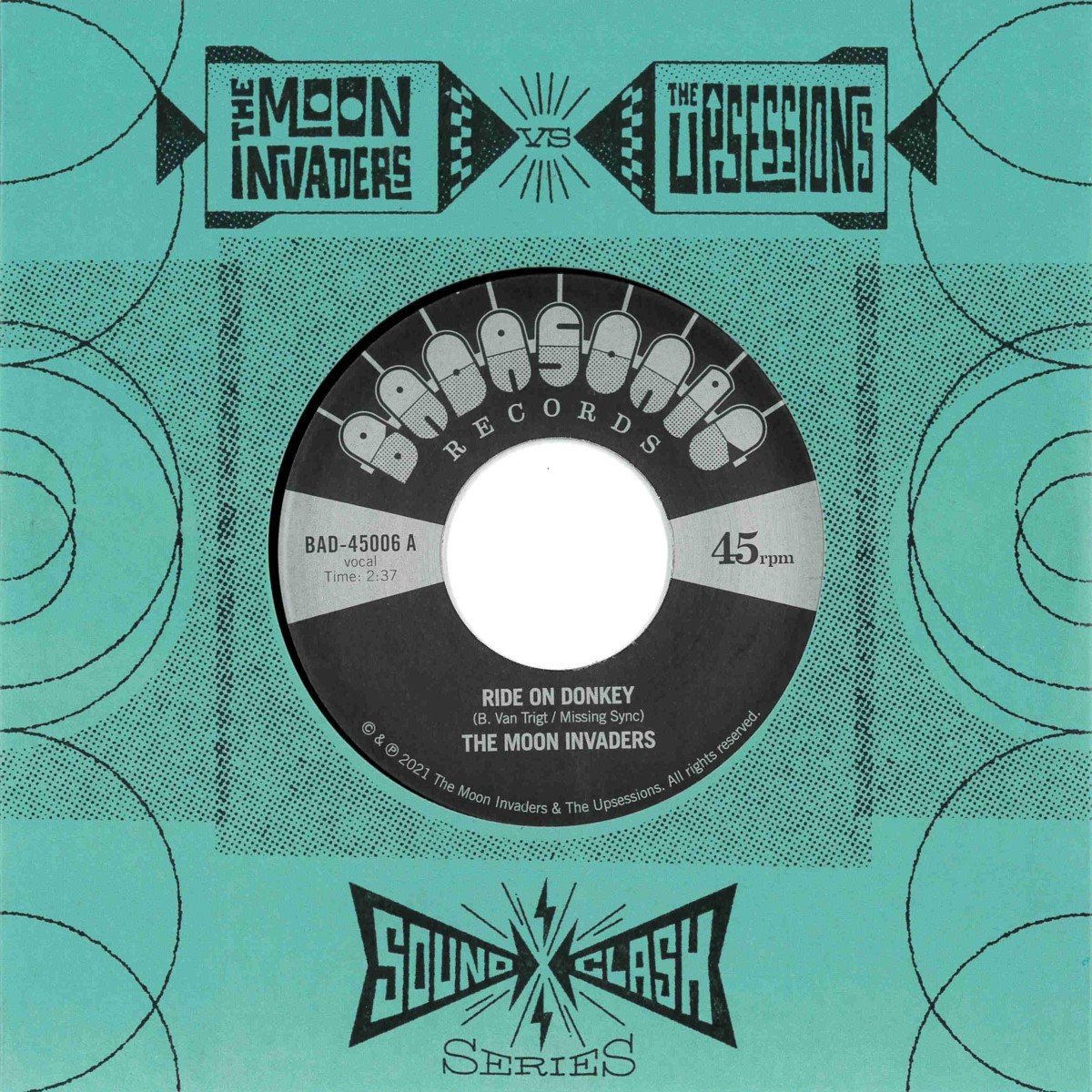 Moon Invaders & The Upsessions - Soundclash Series (7" Single)