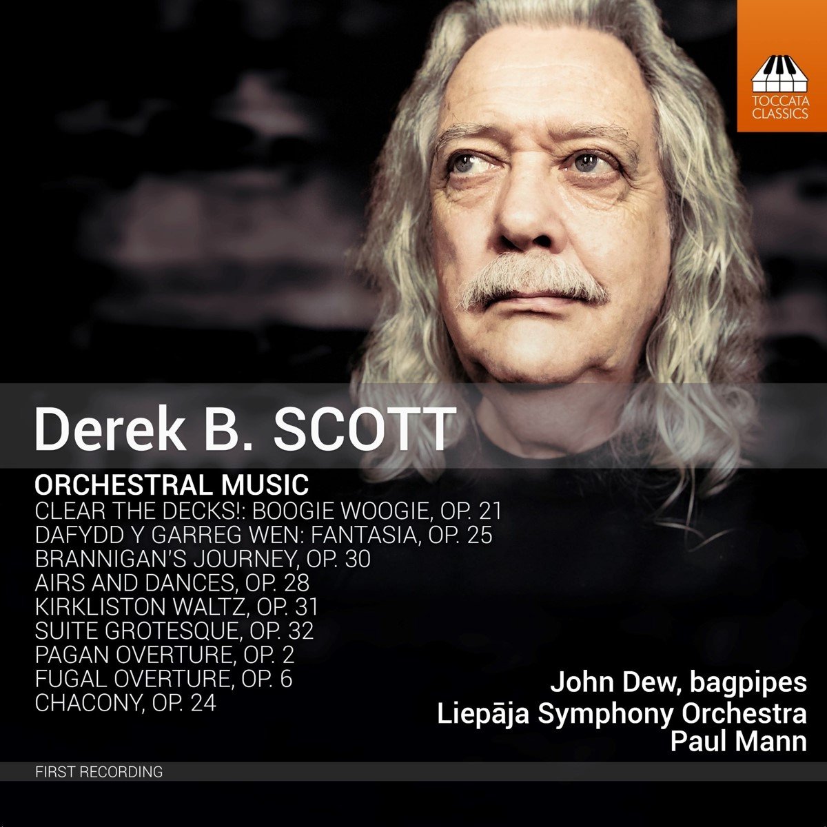 John Dew, Liepaja Symphony Orchestra, Paul Mann - Scott: Orchestral Music (CD)