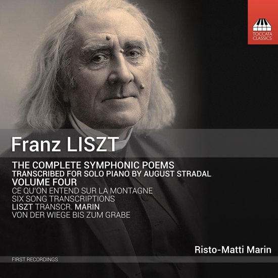 Risto-Matti Marin - Franz Liszt: Complete symphonic poems transcribed by August Stradal volume 4 (CD)