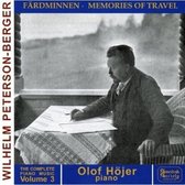 Olof Hojer - Memories Of Travel(Cpte Pianomus.3) (CD)