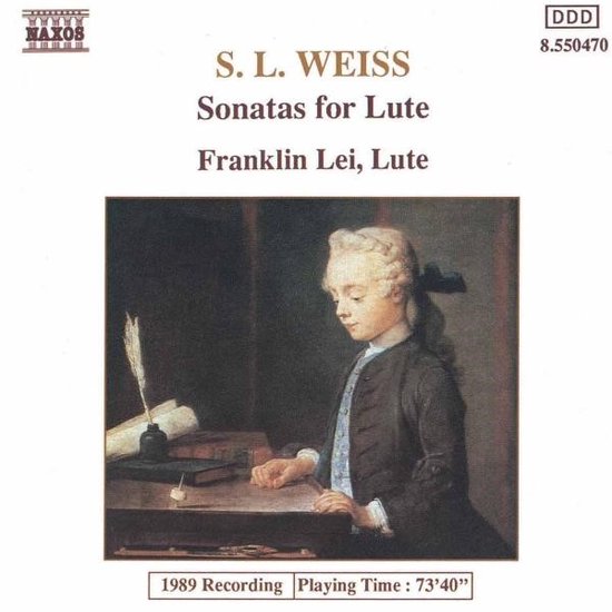 4891030504707 - Weiss:Sonatas For Lute (CD)