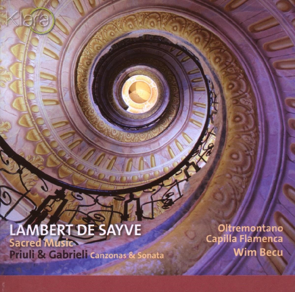 Oltremontano, Capilla Flamenca, Wim Becu - Sacred Music (CD)