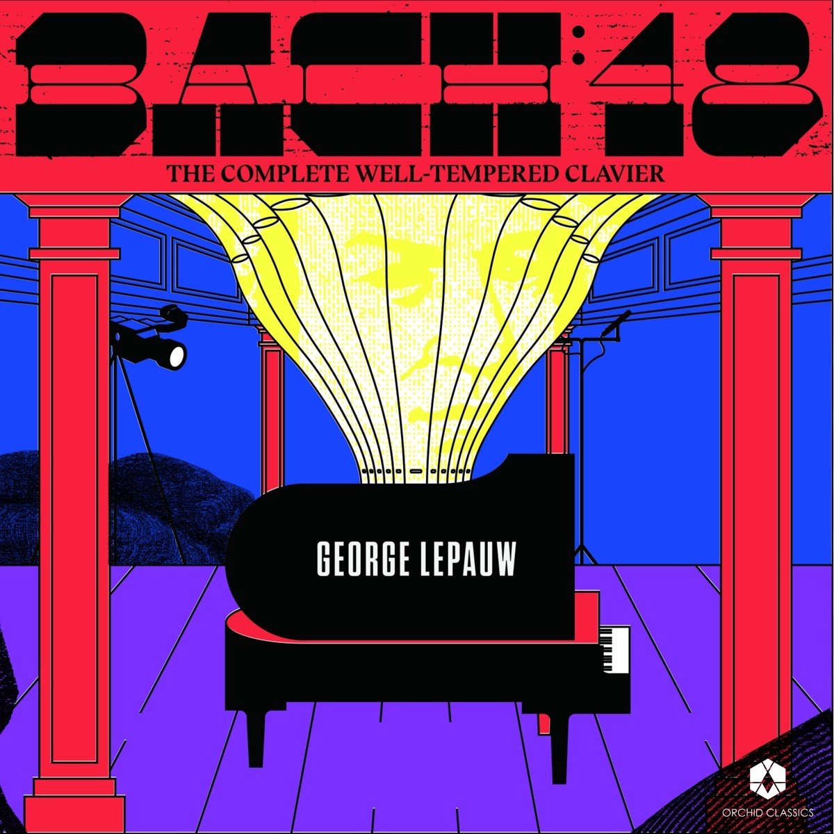 George Lepauw - J.S. Bach: The Complete Well-Tempered Clavier - Complete Prelude (5 CD)