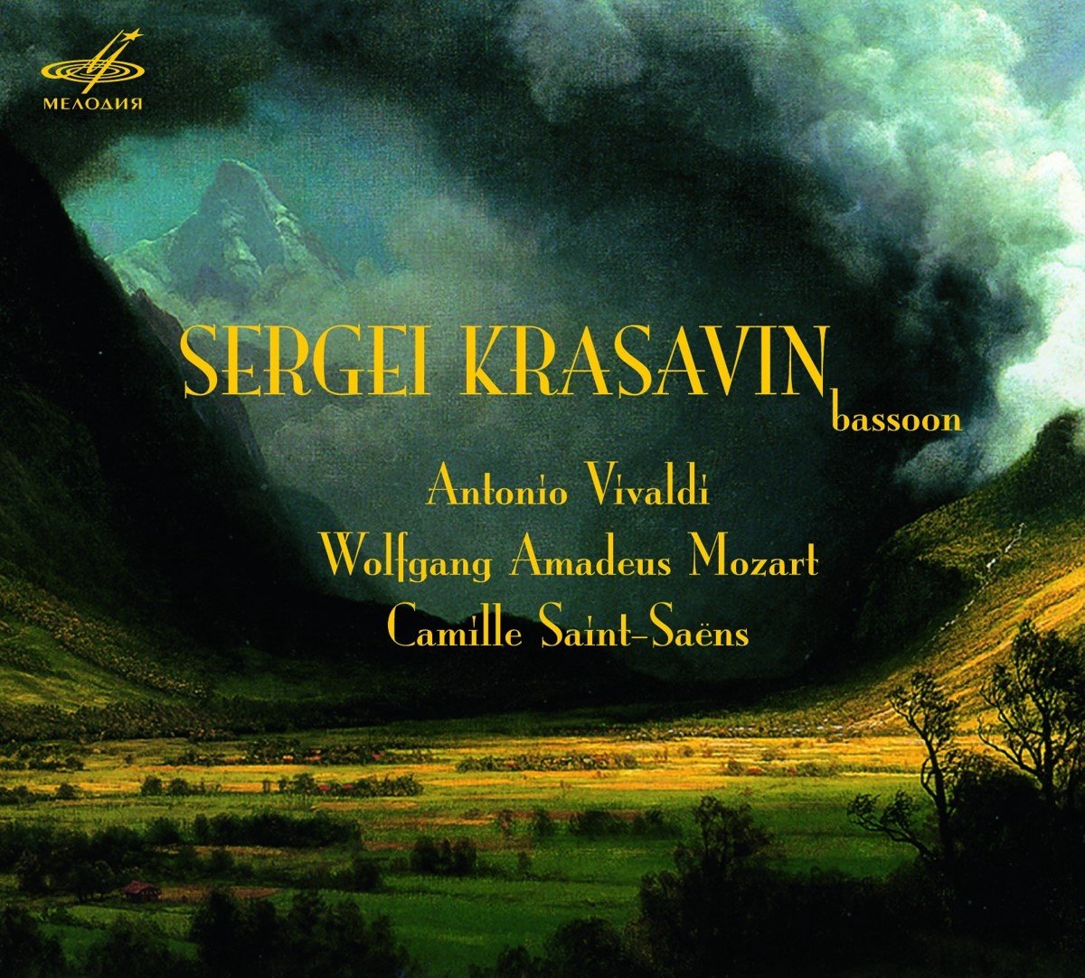 Sergei Krasavin - Vivaldi/Mozart/Saint-Saëns (CD)