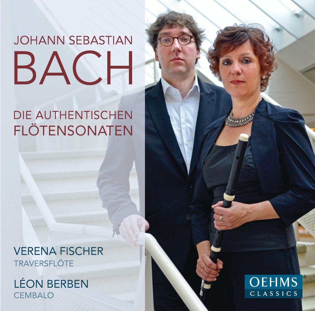 Verena Fischer & Léon Berben - J.S. Bach: Die Authentischen Flötensonaten (CD)