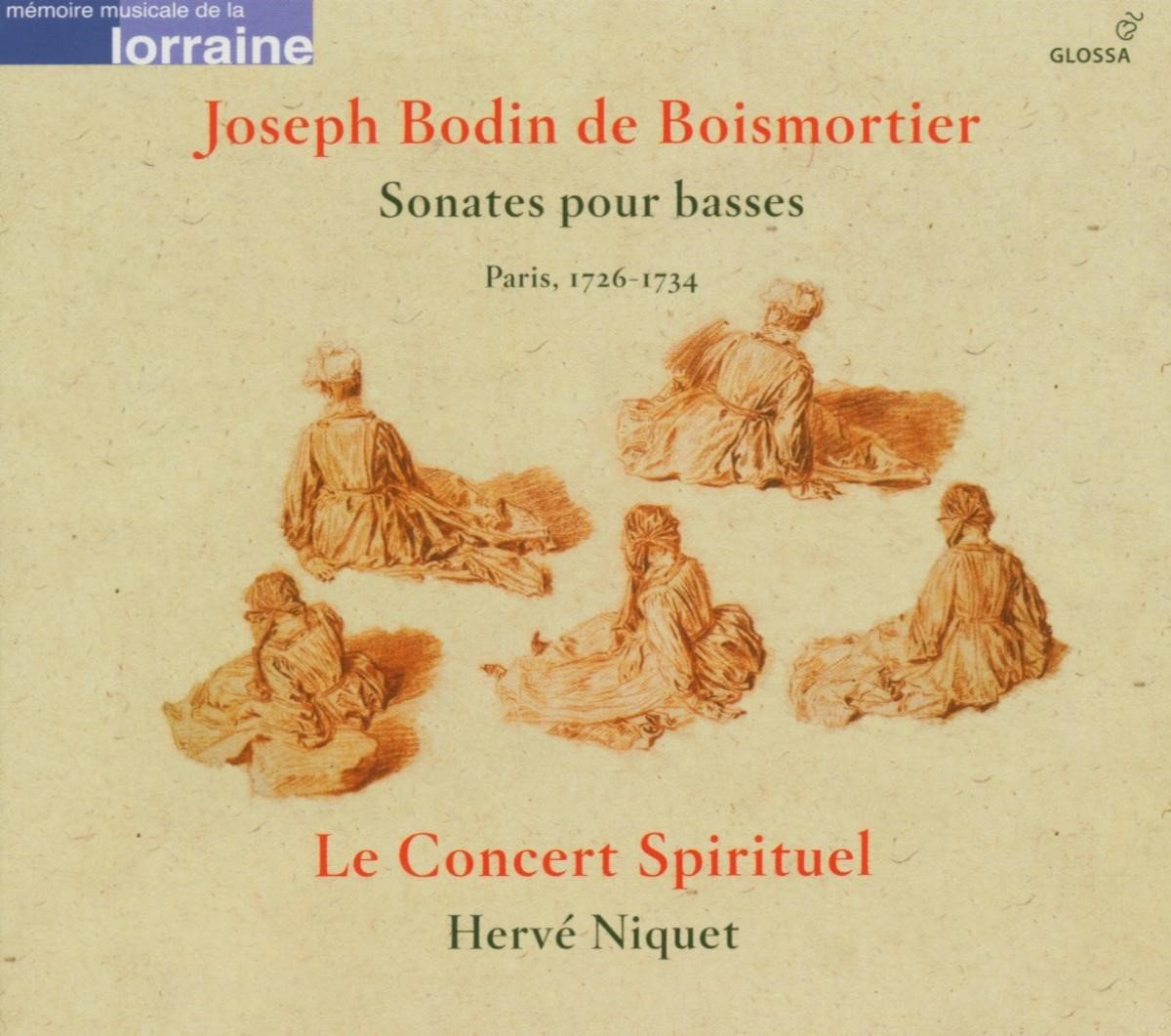 Le Concert Spirituel, Hervé Niquet - De Boismortier: Sonates Pour Basses (CD)