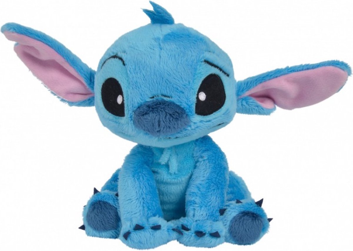Disney - Lilo & Stitch - Stitch - 17 cm - Pluche - Blauw - Alle leeftijden - Knuffel — afbeelding 2