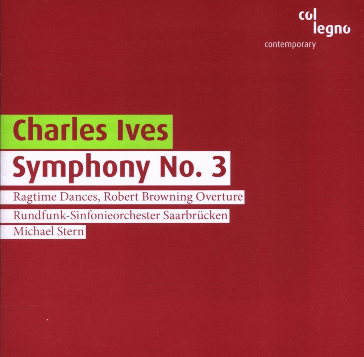 Rso Saarbrücken - Symphony N.3/Ragtime Dances/Brownin (CD)