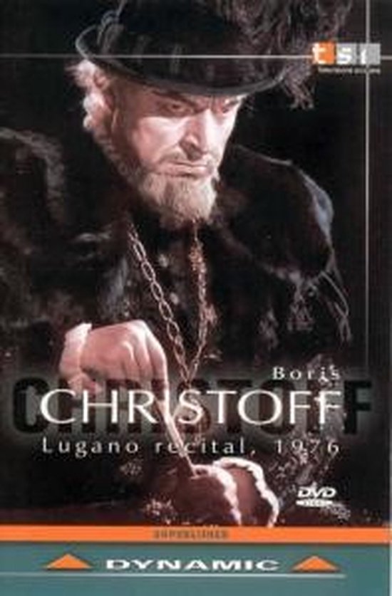Cover van de film 'Christoff/Orchestra Della Svizzera - Recital De Lugano 1976'