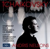 City of Birmingham Symphony Orchestra, Andris Nelson - Tchaikovsky: Symphony No.4 (CD)