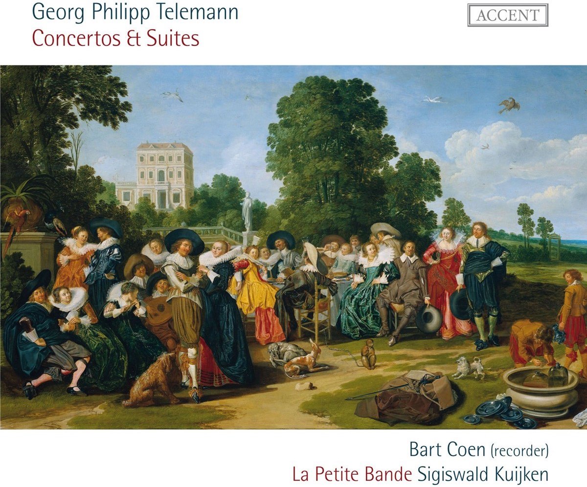 Bart Coen, La Petite Bande, Sigiswald Kuijken - Telemann: Concertos & Suites For Recorder (CD)