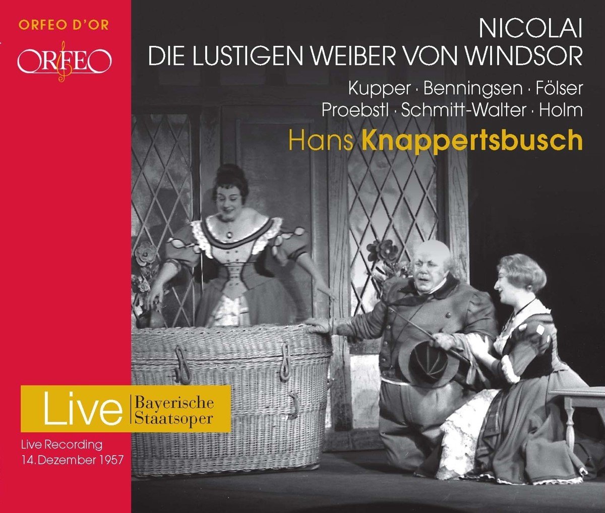 Bayerische Staatsoper, Hans Knappertsbusch - Nicolai: Die Lustigen Weiber Von Windsor | München 1957 (2 CD)
