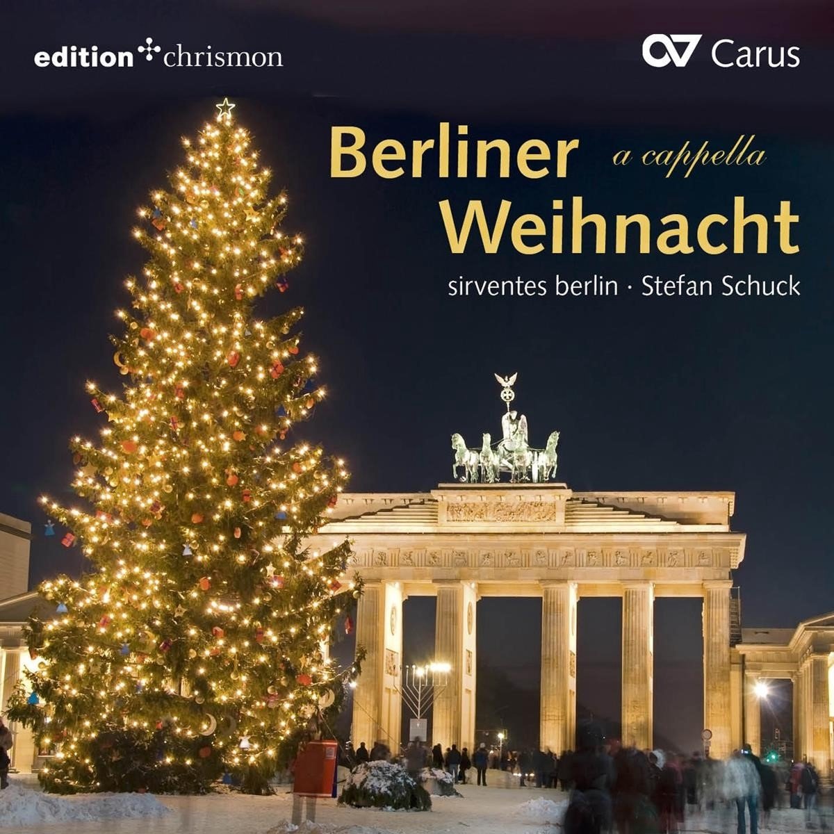 Sirventes Berlin & Stefan Schuck - Berliner Weihnacht A Cappella (CD)