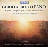 Roberto Costa & Filippo Farinelli (Duo Komma) - Fano: Opera Completa Per Violino (CD)